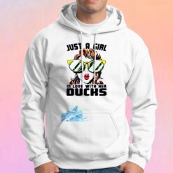 Just A Girl In Love With Her Oregon Ducks Hoodie