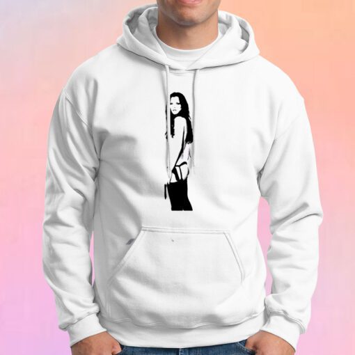 Kate Moss Supermodel Pre shrunk Hoodie