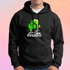 Kermit The Frog Doing Coke Hoodie