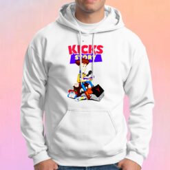 Kicks Story Funny Catoon Parody Hoodie