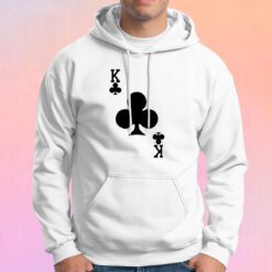 King Of Clubs Card Hoodie