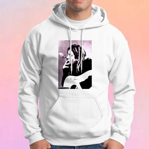Kurt Cobain Smoking A Splif Hoodie