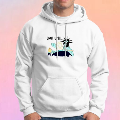 Liberty slap Donald Trump shut up Hoodie