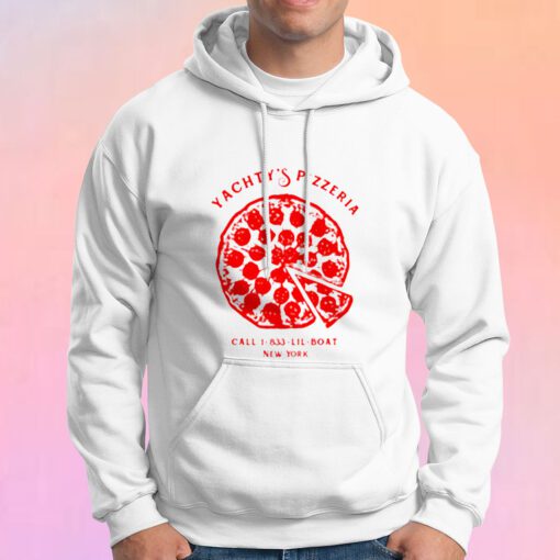 Lil Yachty Takes Over a NYC Pizzeria Hoodie