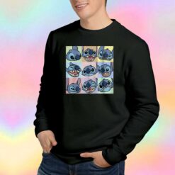Lilo And Stitch Grid tee Sweatshirt