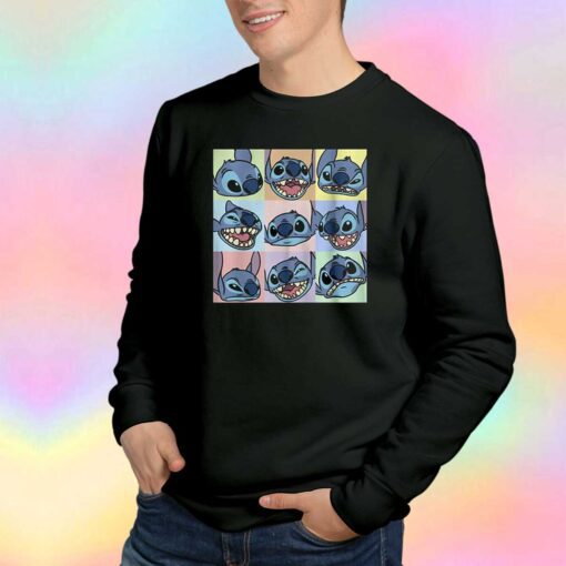 Lilo And Stitch Grid tee Sweatshirt
