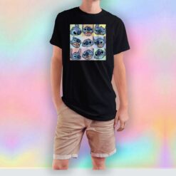 Lilo And Stitch Grid tee T Shirt