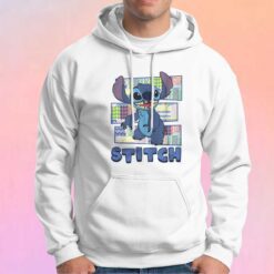 Lilo And Stitch Patterned tee Hoodie