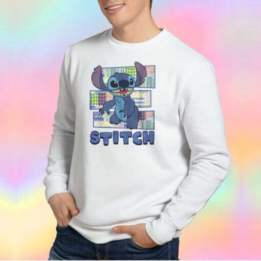 Lilo And Stitch Patterned tee Sweatshirt