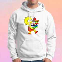 Lisa and Book Hoodie
