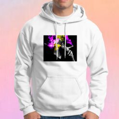 Los Angeles Lakers Championship Lebron James Smoking A Cigar Purple Yellow Smoke Hoodie