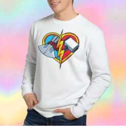 Love and Thunder tee Sweatshirt