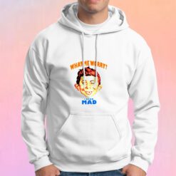 MAD MAG Alfred E Numan What Me Worry Hoodie