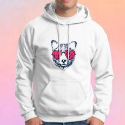Mama Bear With Glasses Hoodie
