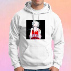Marilyn Monroe Norma Jeane Wearing Philadelphia 76ers Sixers Jersey Hoodie