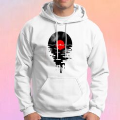 Melting Vinly Graphic Hoodie