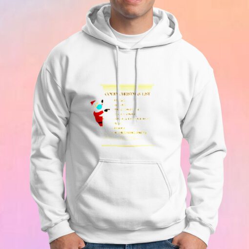 Merry Christmask ugly christmas Hoodie