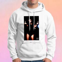 Middelfinger Fuck You Paris Swag Dope Pin Up Kate Moss Model Megan Fox Eleven Hoodie