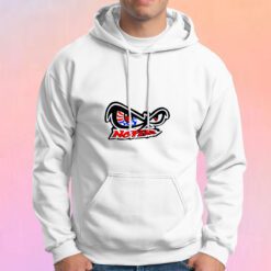 NO FEAR Red White n Blue Eyes Hoodie