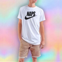 Naps Nike Parody tee T Shirt