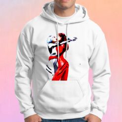 Neon Genesis Evangelion Rei Ayanami Asuka Kiss Pin Up Anime Manga Sexy Hot Senpai Hoodie