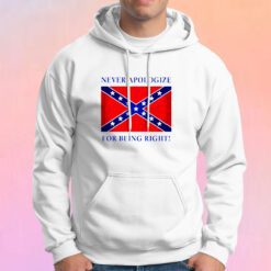Never apologize for being right Hoodie