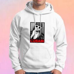 Nirvana Kurt Cobain Smoking Portrait Hoodie