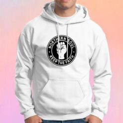 Northern Soul Keep The Faith Logo Hoodie
