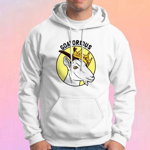 Notorious Goat Hip Hop Rap Funny Hoodie