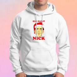 Old Saint Nick Christmas Hoodie