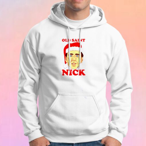 Old Saint Nick Christmas Hoodie