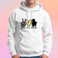 Peace Love Doodle Hoodie
