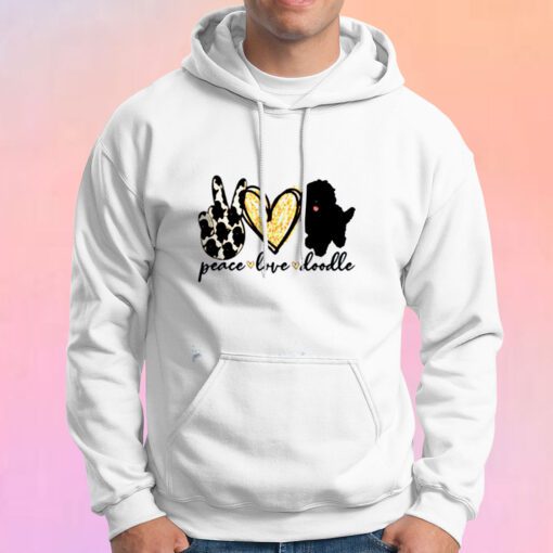 Peace Love Doodle Hoodie