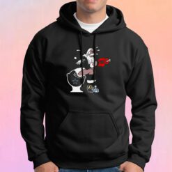 Philadelphia Eagles Santa Dallas Cowboys Toilet Funny Hoodie