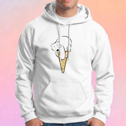Polar Bear Ice Cream Hoodie