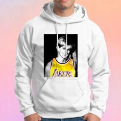 Princess Diana Wearing Los Angeles LA Lakers Jersey Hoodie