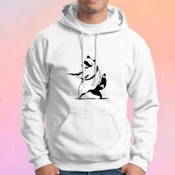 Raccoon Gun Panda Hoodie