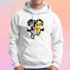 Raiders and Los Angeles Laker inside Heart Hoodie