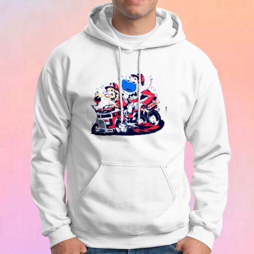 Ren And Stimpy Show Cartoon Hoodie