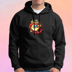 Ren Stimpy Lem Rock Heavy Metal Hoodie