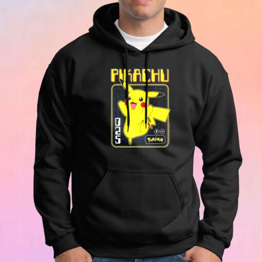 Retro Pikachu tee Hoodie