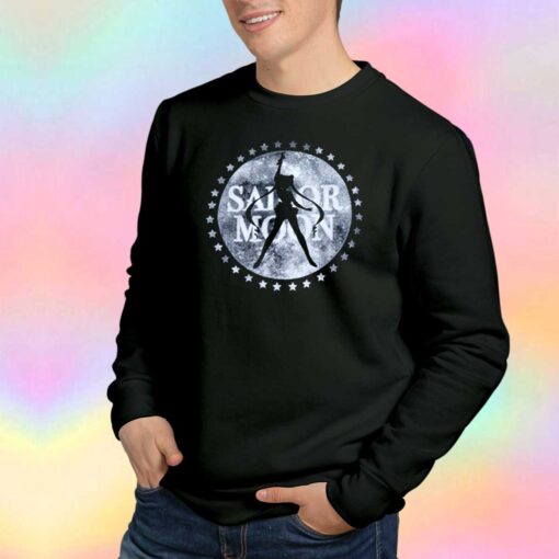 Sailor Moon Silhouette Moon Logo tee Sweatshirt