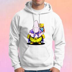 Saiyan SpongeBob Majin Buu Funny Hoodie