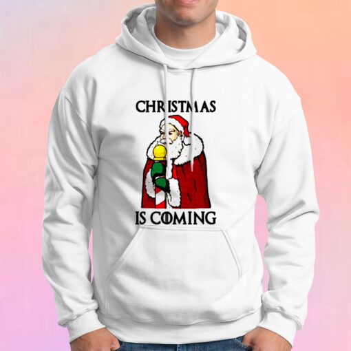 Santa Christmas is Coming Hoodie