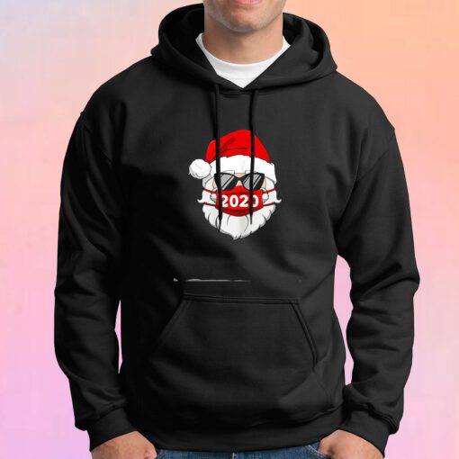 Santa Claus face mask 2020 Christmas Hoodie