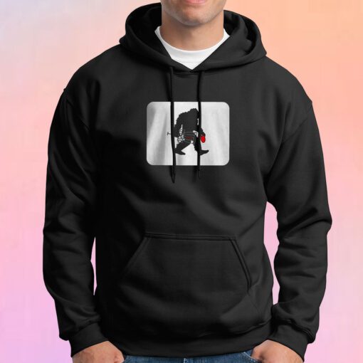 Sasquatch Disc Golf Bigfoot Hoodie