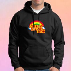 Satan Loves Me Rainbow Hoodie