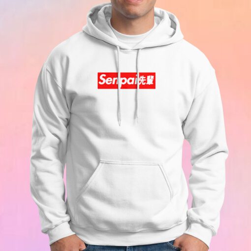 Senpai Japanese Anime Manga Hoodie