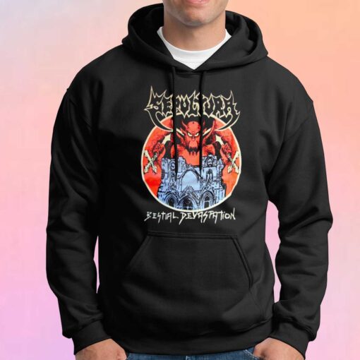 Sepultura Bestial Devastation 1985 tee Hoodie