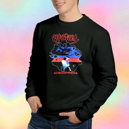 Sepultura Schizophrenia tee Sweatshirt